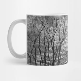 Trees Noir Mug